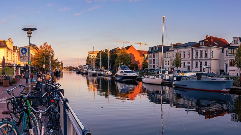 Oldenburg Innenstadt am Kanal – HunteHappen Liefergebiet